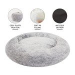Calming Donut Dog Bed for Large Dogs