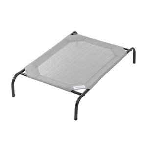 COOLAROO Original Elevated Dog Bed, Medium, Grey