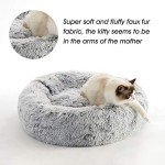 Cozy Anti-Anxiety Donut Bed for Dogs & Cats