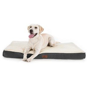 Large Orthopedic Waterproof Dog Bed with Washable Cover
