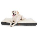 Large Orthopedic Waterproof Dog Bed with Washable Cover