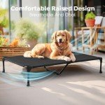 Veehoo Portable Elevated Cooling Dog Bed, X-Large