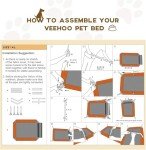 Veehoo Portable Elevated Cooling Dog Bed, X-Large