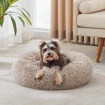 Cozy Anti-Anxiety Donut Pet Bed for Dogs & Cats