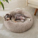 Cozy Anti-Anxiety Donut Pet Bed for Dogs & Cats