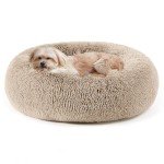 Cozy Anti-Anxiety Donut Pet Bed for Dogs & Cats