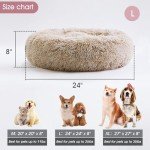 Cozy Anti-Anxiety Donut Pet Bed for Dogs & Cats