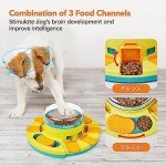 Potaroma Two-Level Dog Puzzle Toy for Treats