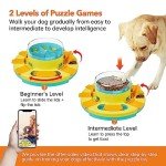 Potaroma Two-Level Dog Puzzle Toy for Treats