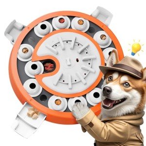 Interactive Level 3 Dog Puzzle Toy for Smart Dogs