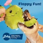 Interactive Plush Squeaky Dog Toy - Rip & Reveal