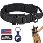 Adjustable Tactical Dog Collar with Control Handle