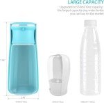 Portable Dog Water Bottle for Walking - 19 oz
