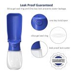 WePet Portable Dog Water Bottle with Feeder