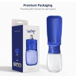 WePet Portable Dog Water Bottle with Feeder