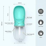 DEYACE Portable Leak Proof Dog Water Bottle