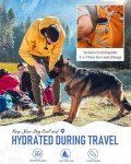 Portable Dog Water Bottle with Bowl - Leak Proof
