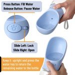 Portable 19oz Dog Water Bottle - Blue