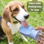 Portable 19oz Dog Water Bottle - Blue