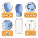 Portable 19oz Dog Water Bottle - Blue