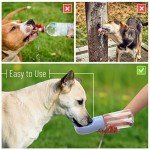 Portable 19oz Dog Water Bottle - Blue