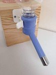 No-Drip Dog Water Bottle and Feeder, 10.2 Oz