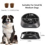 YINEYA Slow Feeder Dog Bowl for Medium Breeds