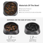 YINEYA Slow Feeder Dog Bowl for Medium Breeds
