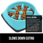 Gorilla Grip Slow Feeder Bowls for Dogs & Cats
