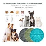 Lesipee Slow Feeder Dog Bowl - Anti-Choking Design