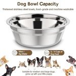 Adjustable Elevated Dog Bowl Stand for Large Breeds