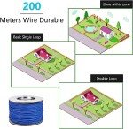 Rechargeable Electric Dog Fence System with Collars