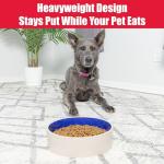 Heavy Duty Non-Slip Ceramic Dog Bowl - 9.5 in