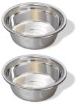 Greendale - 2 Stainless Steel Pet Bowls (1.6 Cups)
