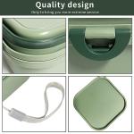 Portable 2-in-1 Travel Dog Bowls with Lid