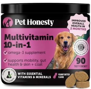 Peanut Butter Multivitamin Dog Supplement Chews