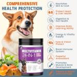 24-in-1 Chewable Dog Multivitamins and Supplements