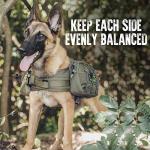 OneTigris Dog Hiking Backpack with Side Pockets