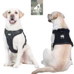 Auroth Adjustable Tactical Dog Harness for Large Dogs