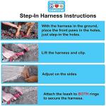 Pawtitas Step-in Dog Harness for Small Dogs