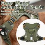 Rabbitgoo Tactical Dog Harness for Large Dogs
