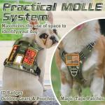 Rabbitgoo Tactical Dog Harness for Large Dogs