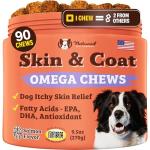 Natural Dog Skin & Coat Salmon Oil Chews