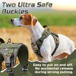 Rabbitgoo Tactical Dog Harness for Large Dogs