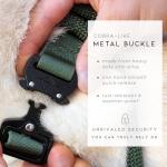 Premium Heavy Duty Dog Collar with Quick-Release Buckle