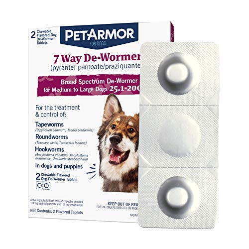 PetArmor 7-Way De-Wormer for Large Dogs & Puppies