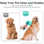 Self-Cleaning Slicker Brush for Dogs, Cats, Rabbit