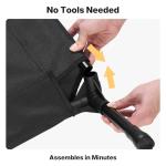 Veehoo Cooling Elevated Dog Bed: Portable & Breathable