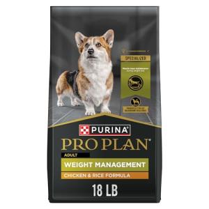 Weight Management Dog Food with Probiotics - 18lb