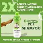 TropiClean Aloe & Coconut Dog Shampoo | Odor Control | Natural | 20 oz